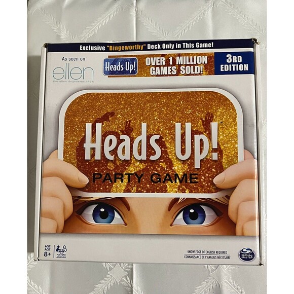 Heads Up Party Game - As seen on Ellen - 3rd Edition - New - Sealed - Picture 3 of 7